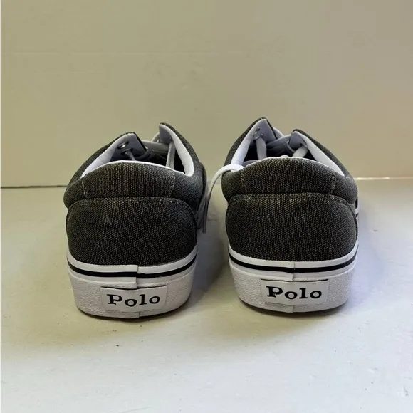 Polo Ralph Lauren Men’s Canvas Sneakers 9.5 Green Keaton Pony