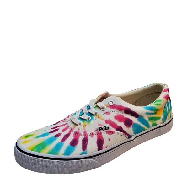 Polo Ralph Lauren Mens  Casual Shoe Thorton Canvas Lace Up Sneakers