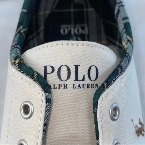 Polo Ralph Lauren Men's Faxon Canvas Sneakers 11.5