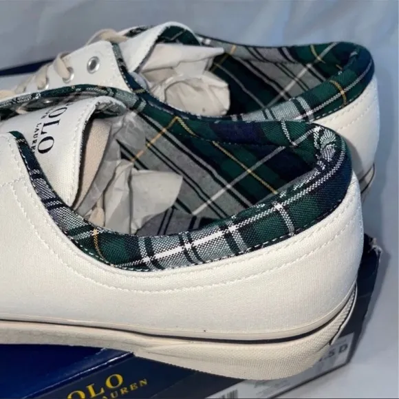 Polo Ralph Lauren Men's Faxon Canvas Sneakers 11.5