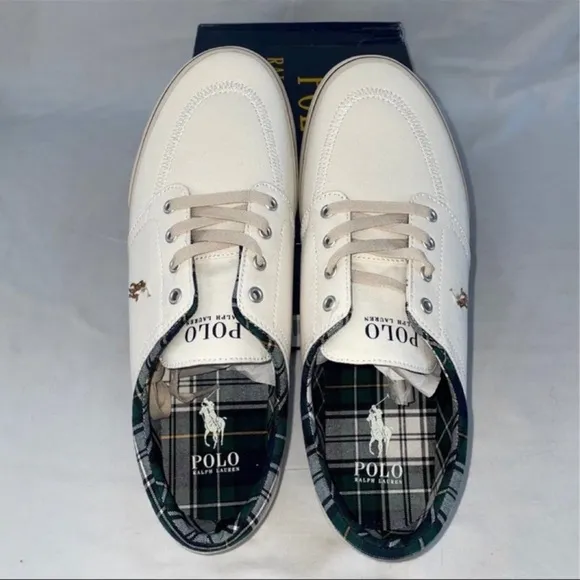 Polo Ralph Lauren Men's Faxon Canvas Sneakers 11.5