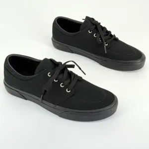 Polo Ralph Lauren Mens Sneakers 9 Black Faxon X Lace Up Low Top Casual Athletic