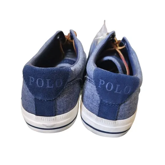 Polo Ralph Lauren Men's Vaughn Canvas Sneakers Size 8.5D