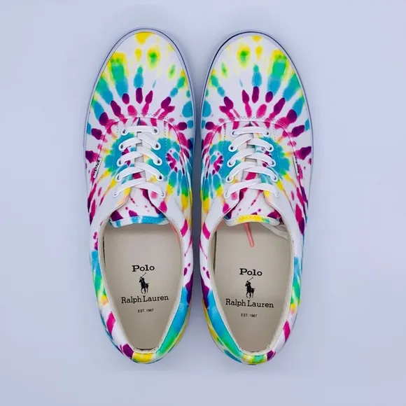 Polo Ralph Lauren TieDye Thorton Rainbow Sneakers