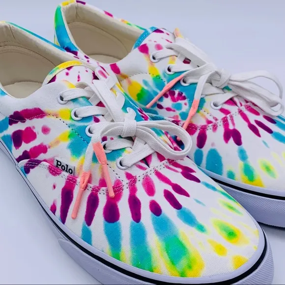 Polo Ralph Lauren TieDye Thorton Rainbow Sneakers
