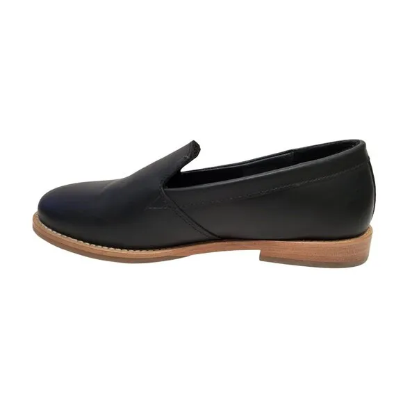 PORTLAND LEATHER Patina Almost Perfect Loafer Black Slip-On Shoe