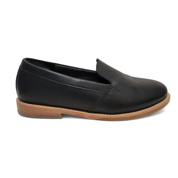 PORTLAND LEATHER Patina Almost Perfect Loafer Black Slip-On Shoe