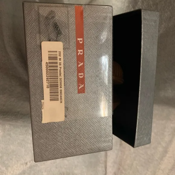 Prada Canvas and Leather Sneaker
