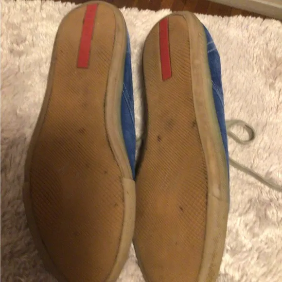 PRADA SUEDE DESERT BOOTS SZ 10