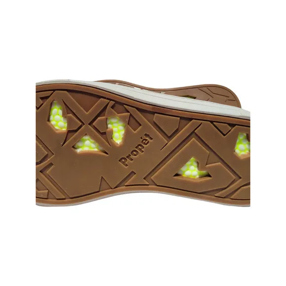 Propét Men's Brown Leather Upper Slip On Kendrick‎ Sneaker