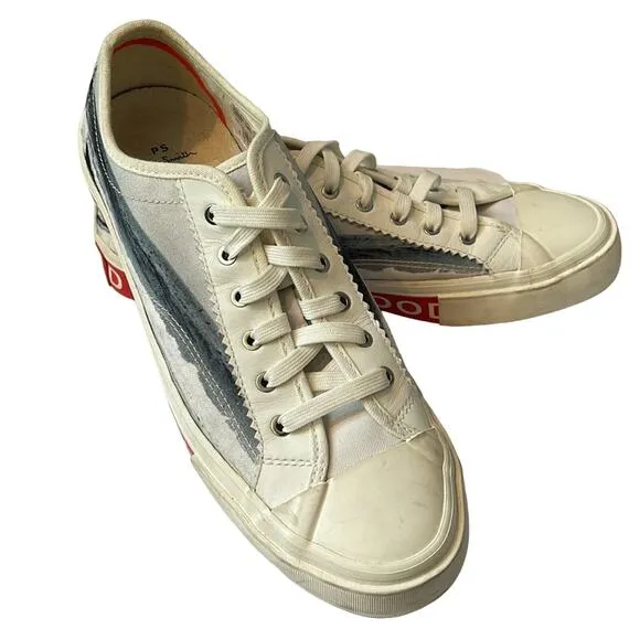 PS Paul Smith Fennec Grey Surfer Sneakers Size PS8 = US 9