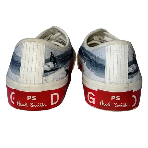 PS Paul Smith Fennec Grey Surfer Sneakers Size PS8 = US 9