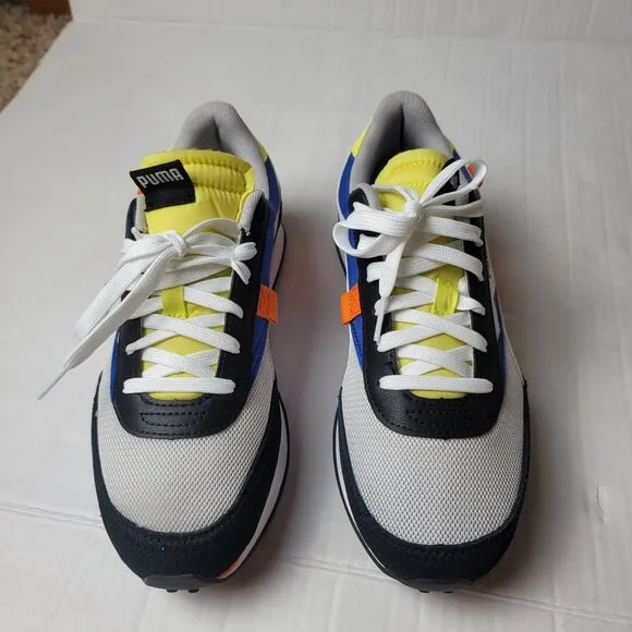 Puma Boys Future Rider Splash Sneakers Size 7 NWOT