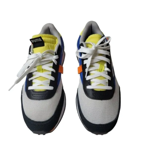 Puma Boys Future Rider Splash Sneakers Size 7 NWOT