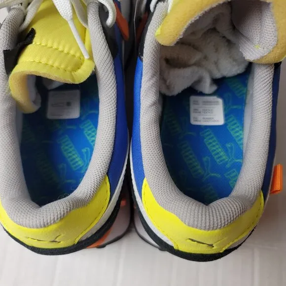 Puma Boys Future Rider Splash Sneakers Size 7 NWOT