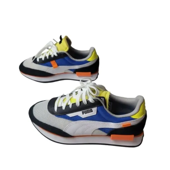 Puma Boys Future Rider Splash Sneakers Size 7 NWOT