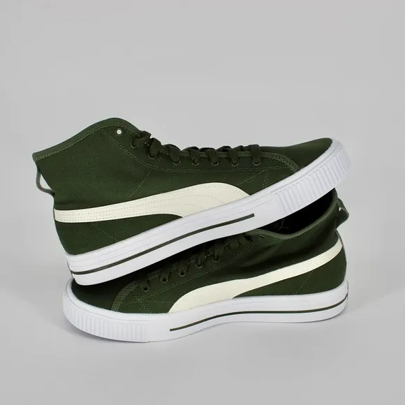 PUMA Ever Mid High Top Sneakers in Green Moss Mens Size 8.5 NEW