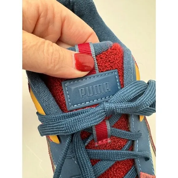 Puma Ivory China Blue Red Mirage Sport P Uni Lifestyle Fashion Sneakers Size 10