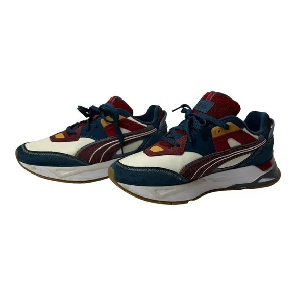 Puma Ivory China Blue Red Mirage Sport P Uni Lifestyle Fashion Sneakers Size 10