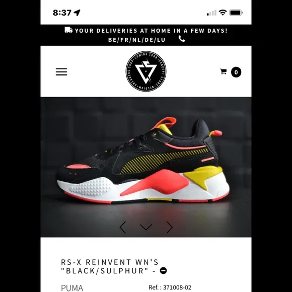 PUMA RS-X SNEAKERS RUNNING SHOES