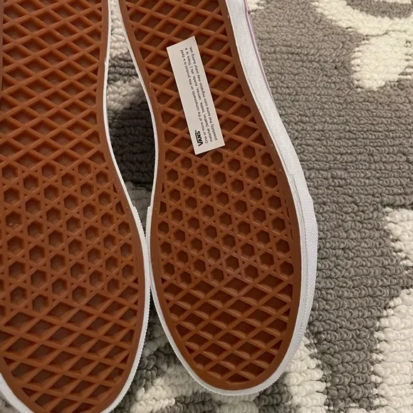 Purple Vans sneakers