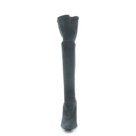 Rachel Zoe Layla stretch suede/ calf boots