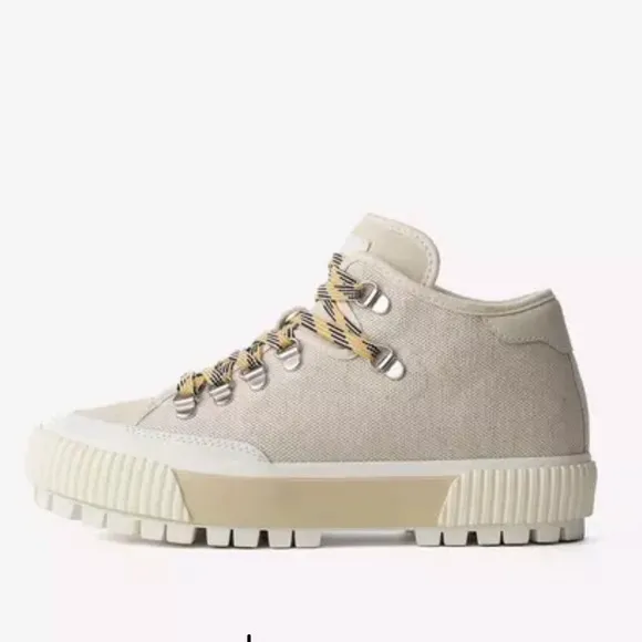 Rag &amp; Bone Army Hiker Low Linen Sneakers In ECRU. New In Box! Sz 8