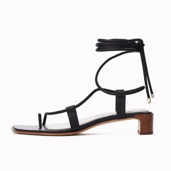 Rag &amp; Bone Cindy Tie strappy sandals Black size 37 $395