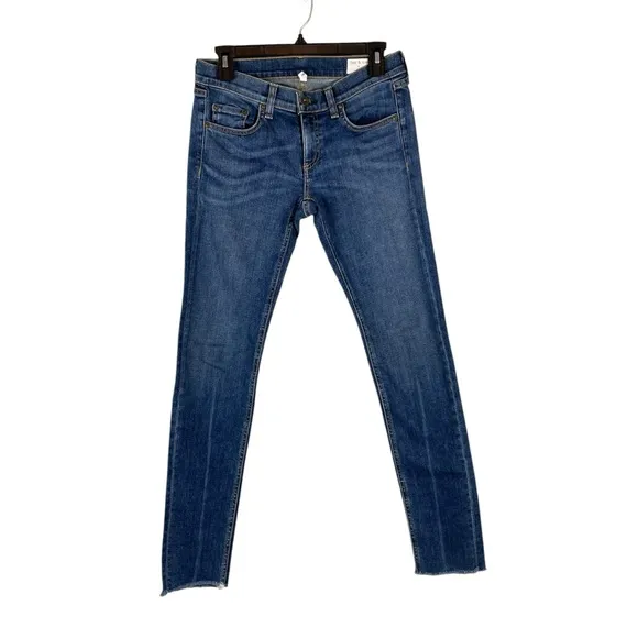 rag &amp; bone Dre Slim Boyfriend Jeans Keiko Wash Size 25