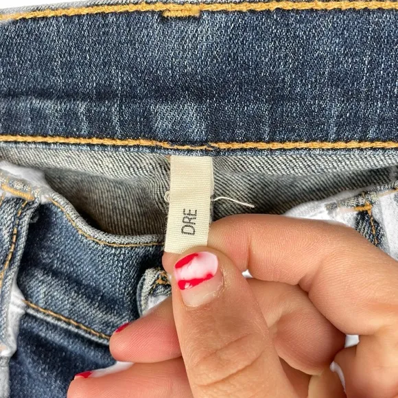 rag &amp; bone Dre Slim Boyfriend Jeans Keiko Wash Size 25