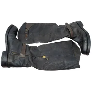Rag &amp; Bone Goodyear Abbey Leather Riding Boots 39 - US 9