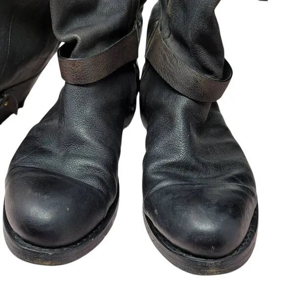 Rag &amp; Bone Goodyear Abbey Leather Riding Boots 39 - US 9