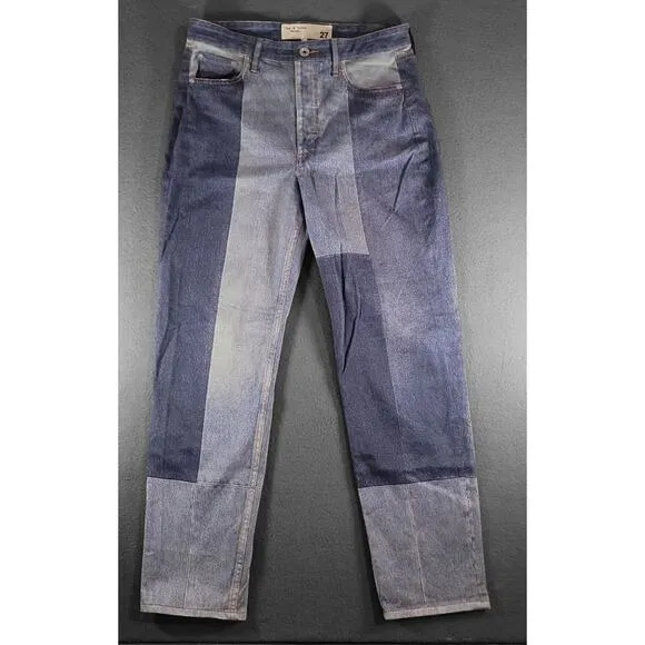 Rag &amp; Bone Stretch Miramar Nina Cigarette Jean Pants Bryon Wash Size 27 NWOT