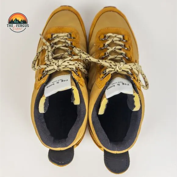 RAG &amp; BONE Suede &amp; Recycled Shell High-Top Chunky Sneakers Women US 8.5 EU 39.5