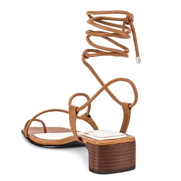 Rag &amp; Bone Tie strappy sandals tan size 7 37 $395