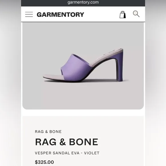 RAG &amp; BONE Vesper Leather Sandals
