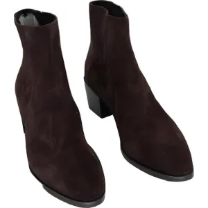 RAG &amp; BONE Women's Suede Ankle Boots Brown EU 38.5 - Iconic Rover