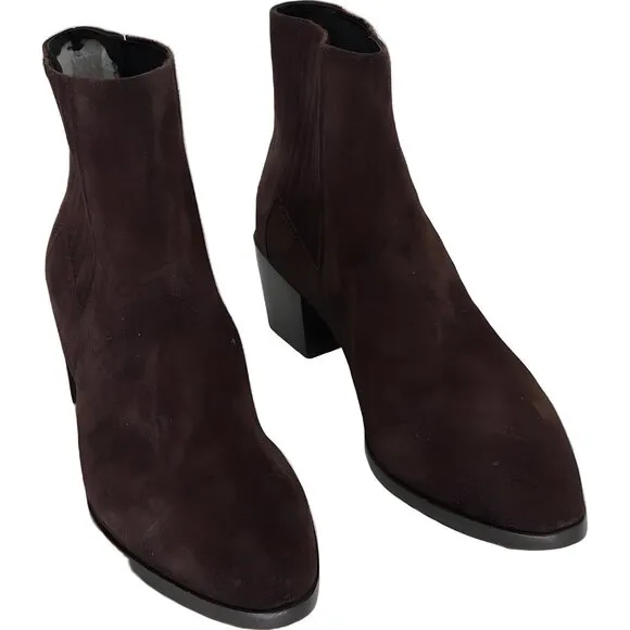 RAG &amp; BONE Women's Suede Ankle Boots Brown EU 38.5 - Iconic Rover