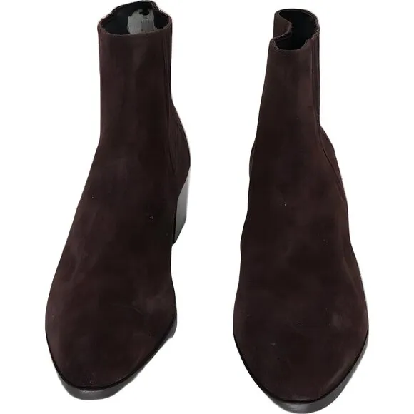 RAG &amp; BONE Women's Suede Ankle Boots Brown EU 38.5 - Iconic Rover