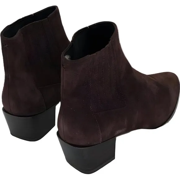RAG &amp; BONE Women's Suede Ankle Boots Brown EU 38.5 - Iconic Rover