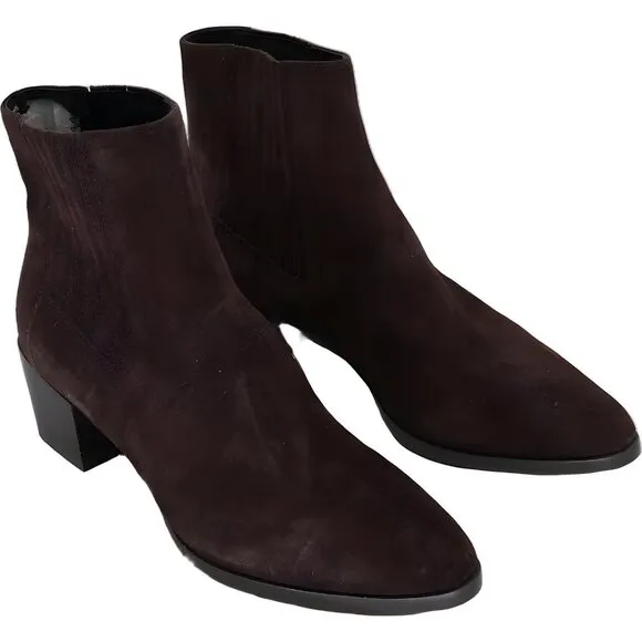 RAG &amp; BONE Women's Suede Ankle Boots Brown EU 38.5 - Iconic Rover