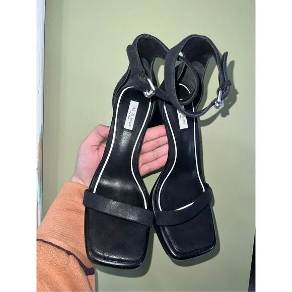 rag &amp; bone Matrix Sandals platform Strappy Leather US SZ 7.5