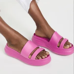 rag and bone • Brixley Rubber Slide Platform Sandals