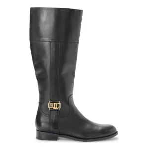 Ralph Lauren Berdie Black Riding Boots Size 5B