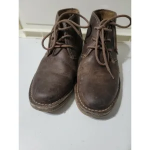 Ralph Lauren Chaps  Leather Desert Chukka Boots Brown Polo Mens Size 9 M