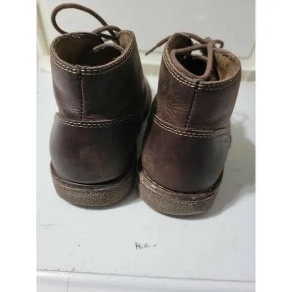 Ralph Lauren Chaps  Leather Desert Chukka Boots Brown Polo Mens Size 9 M