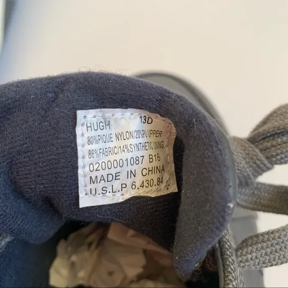 Ralph Lauren Polo Hugh Canvas Sneakers Men’s 13D