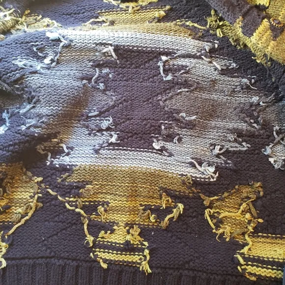 Ralph Lauren Polo Jeans Company Aztec Southwest Gorpcore Native Open Cardigan M