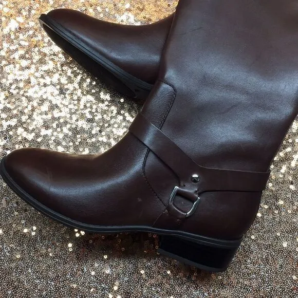 Ralph Lauren Brown Riding Boots