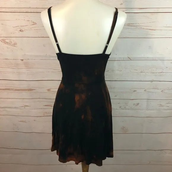 Rare Killstar 90’s Y2K Sad Goth Jersey Tie Dye Sundress